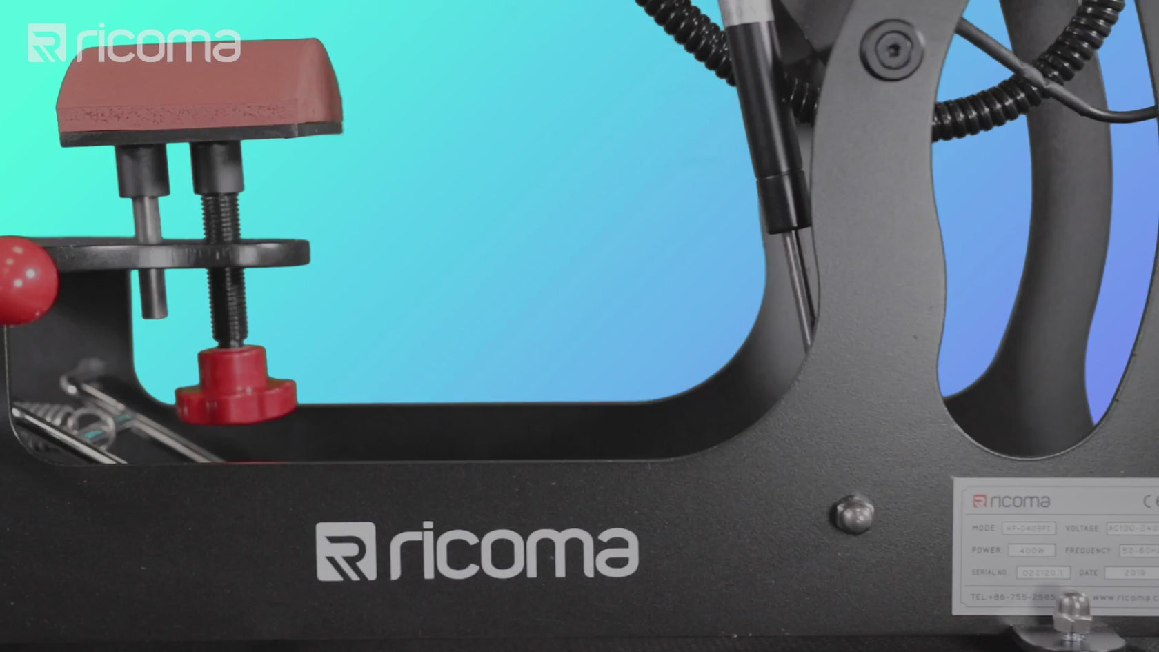 Ricoma Auto-Open Cap Heat Press 3 Ricoma Auto-Open Cap Heat Press - Image 3