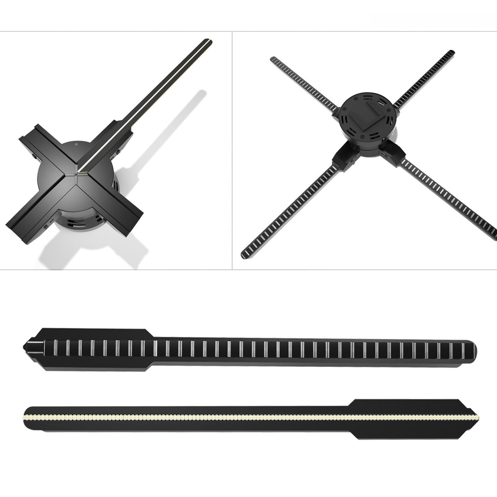 Rotating 3D Holographic Display Fan 4 Rotating 3D Holographic Display Fan - Image 4