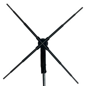 Rotating 3D Holographic Display Fan